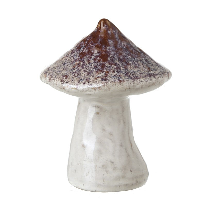 Ceramic Top Mushroom Brown