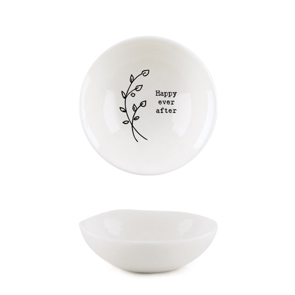 Small Porcelain Hedgerow Bowl Happy Ever After