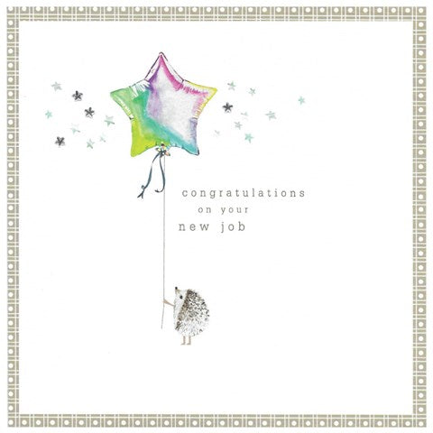 Congratulations On Your New Job Greetings Card