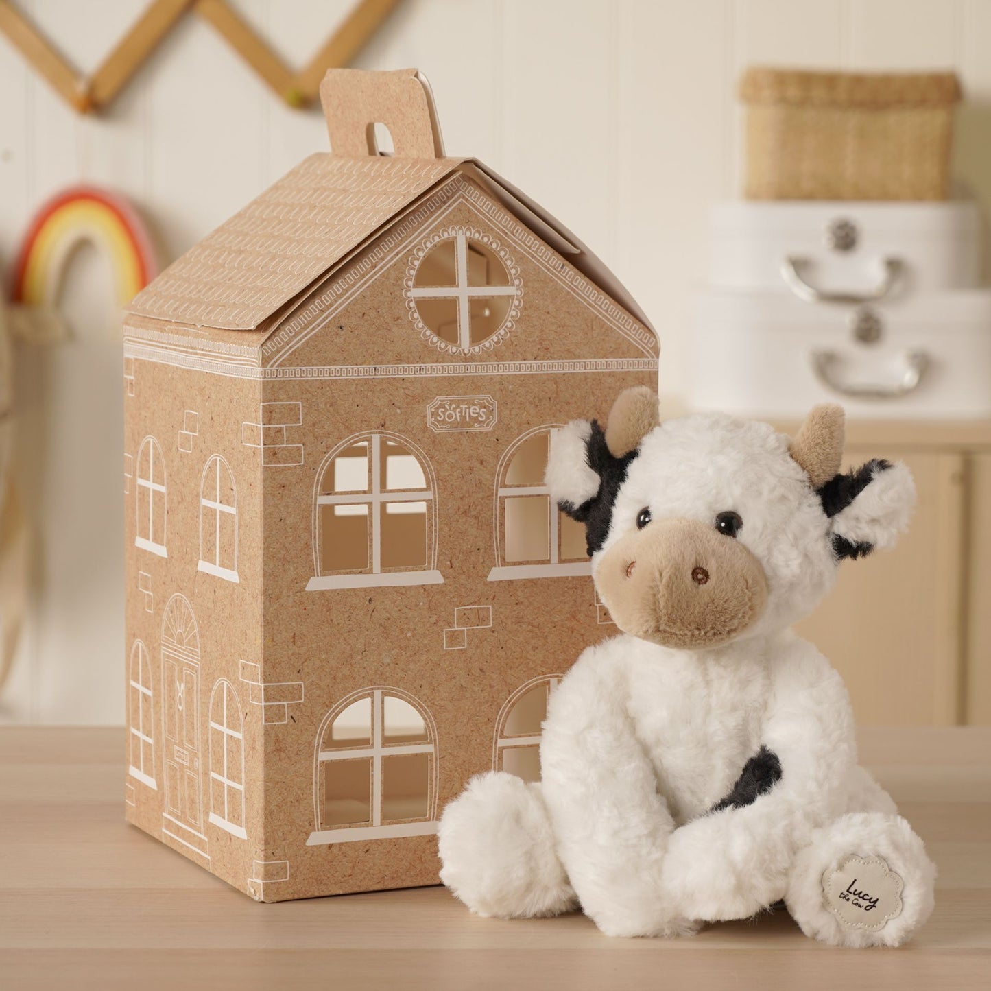Softies Lucy The Plush Cow