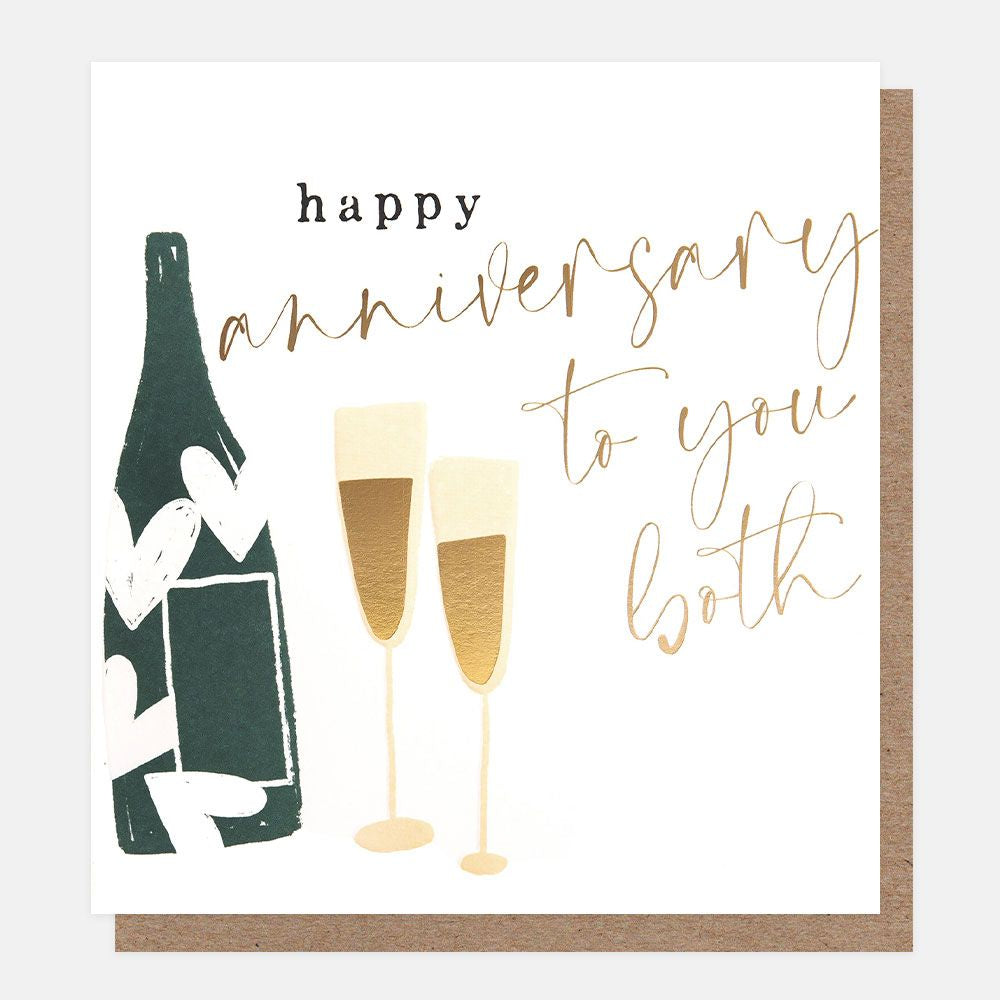 Happy Anniversary to you Both Greetings Card