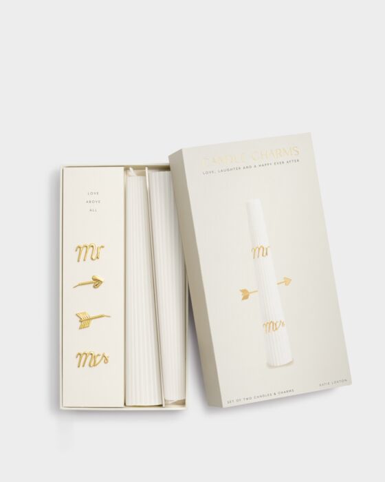 Katie Loxton Mr & Mrs Candle Charms Gift Set