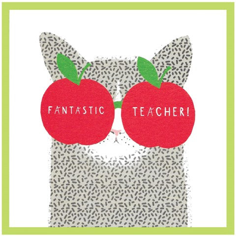 Fantastic Teacher Greetings Card