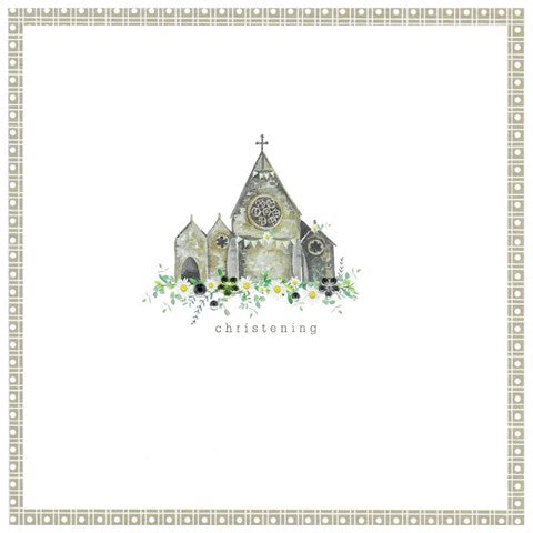 Christening Greetings Card
