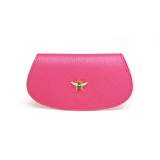 Glasses Case Stone Hot Pink