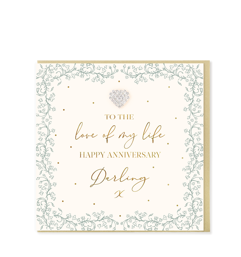 Happy Anniversary Darling Greeting Card