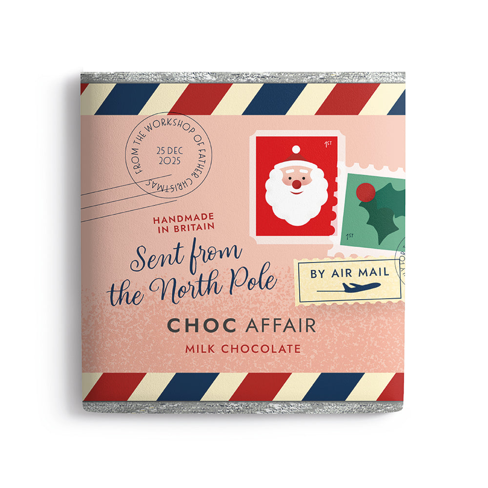 Letter From The North Pole Mini Chocolate Bar