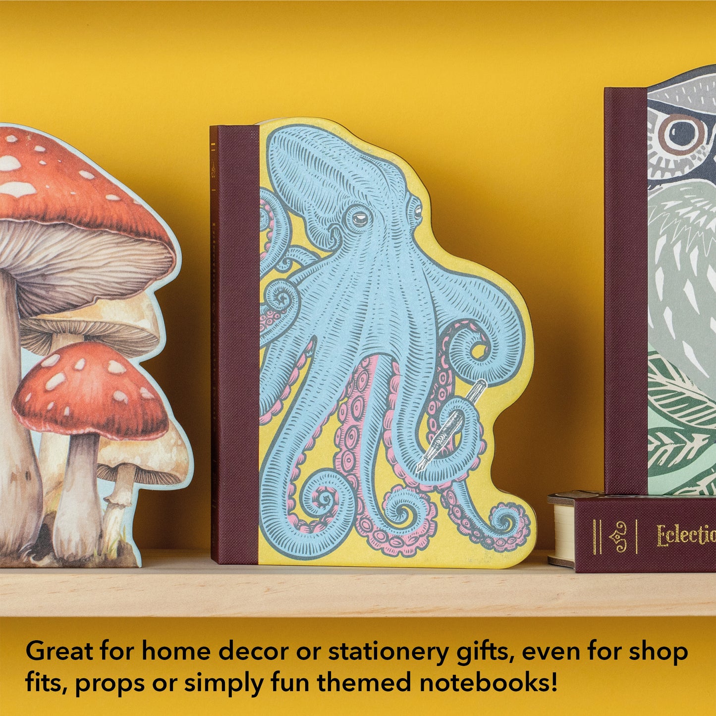Eclectionary Note Book Octopus