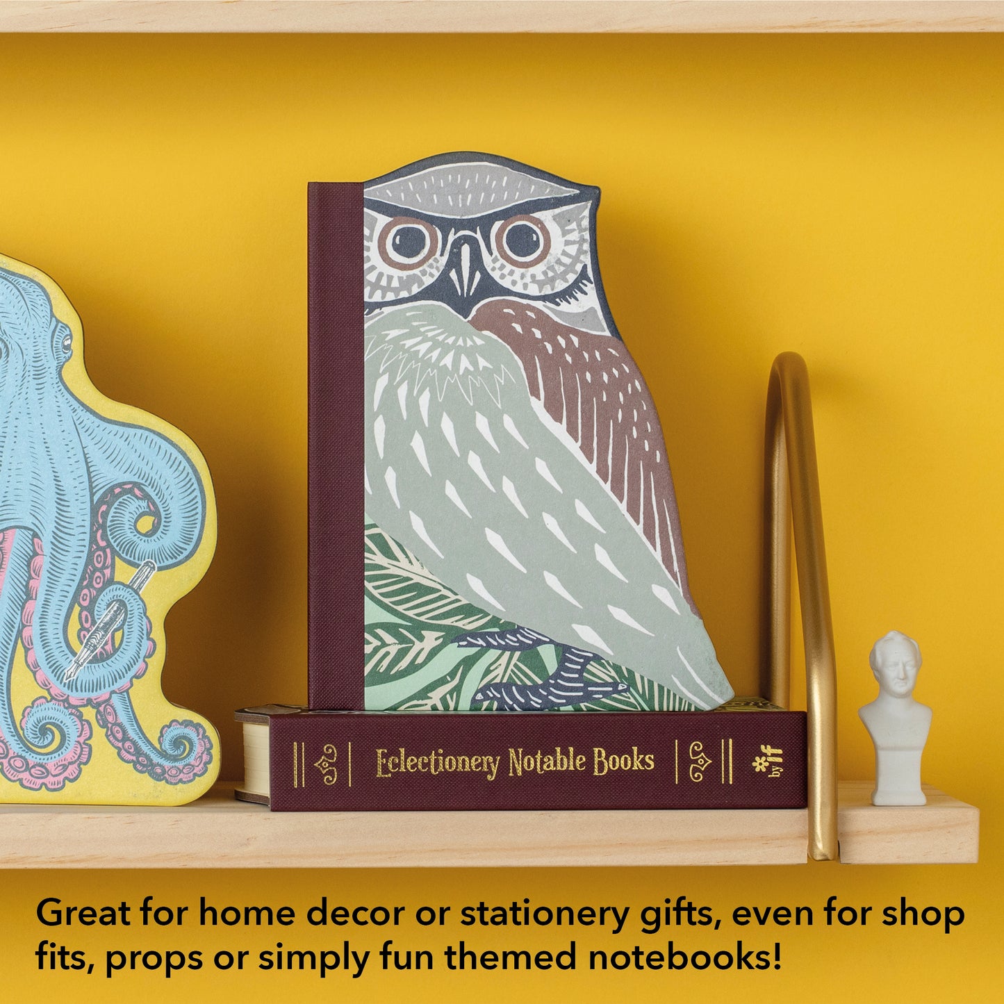 Eclectionary Note Book Owl