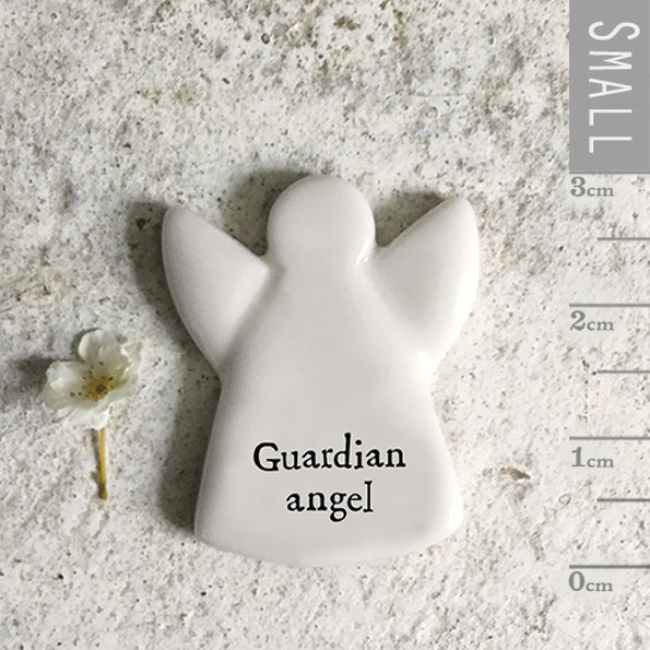 Tiny Porcelain Guardian Angel Token