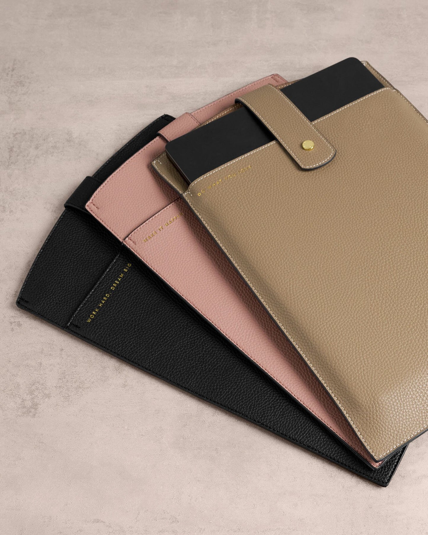 Katie Loxton Laptop Sleeve “Make It Happen” Pink