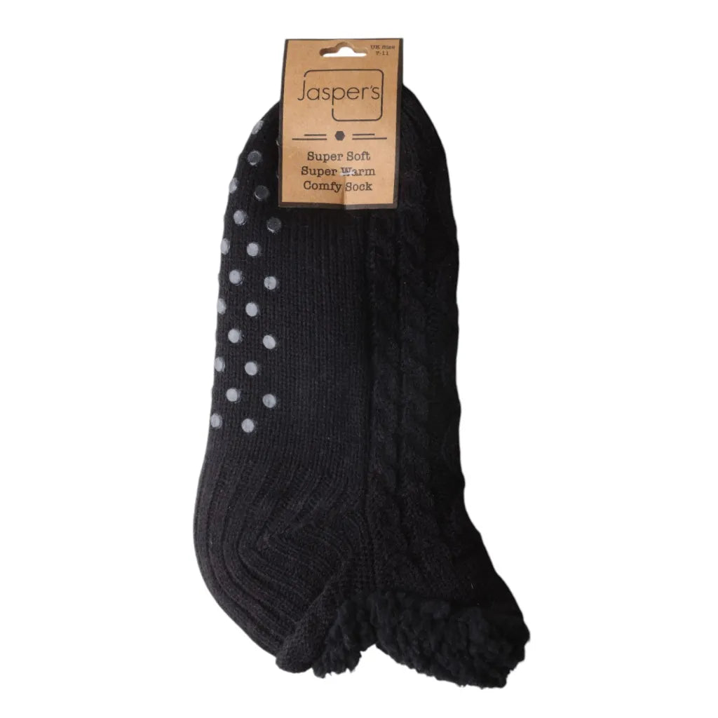 Men’s Black Slippers