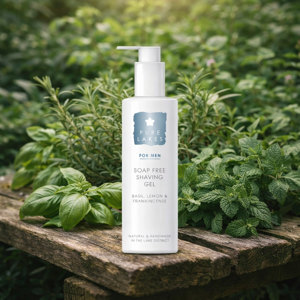 Basil, Lemon & Frankincense Foaming Shaving Gel 250ml