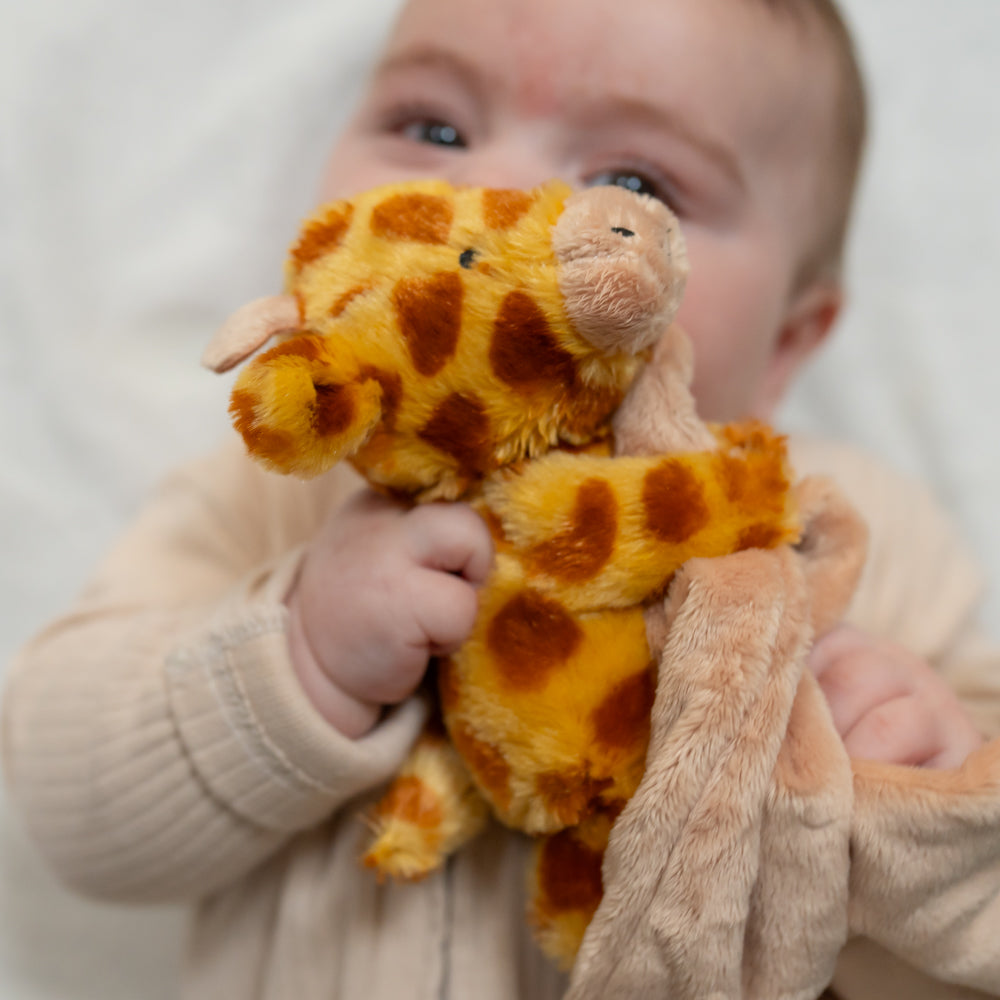 Giraffe Plush Comforter Blanket