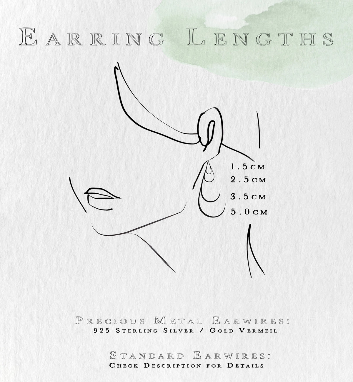 Crystal Feather Stud Earrings