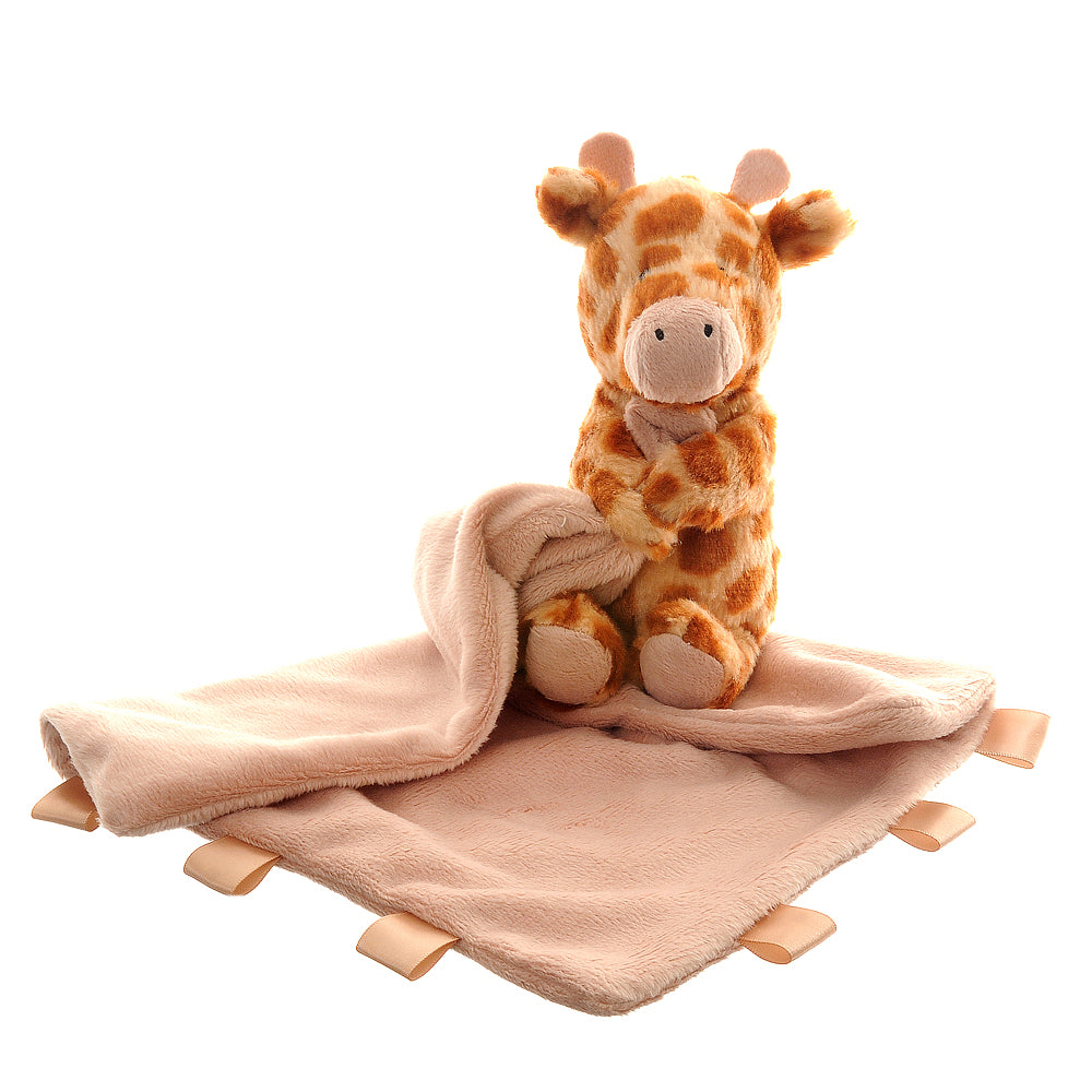 Giraffe Plush Comforter Blanket