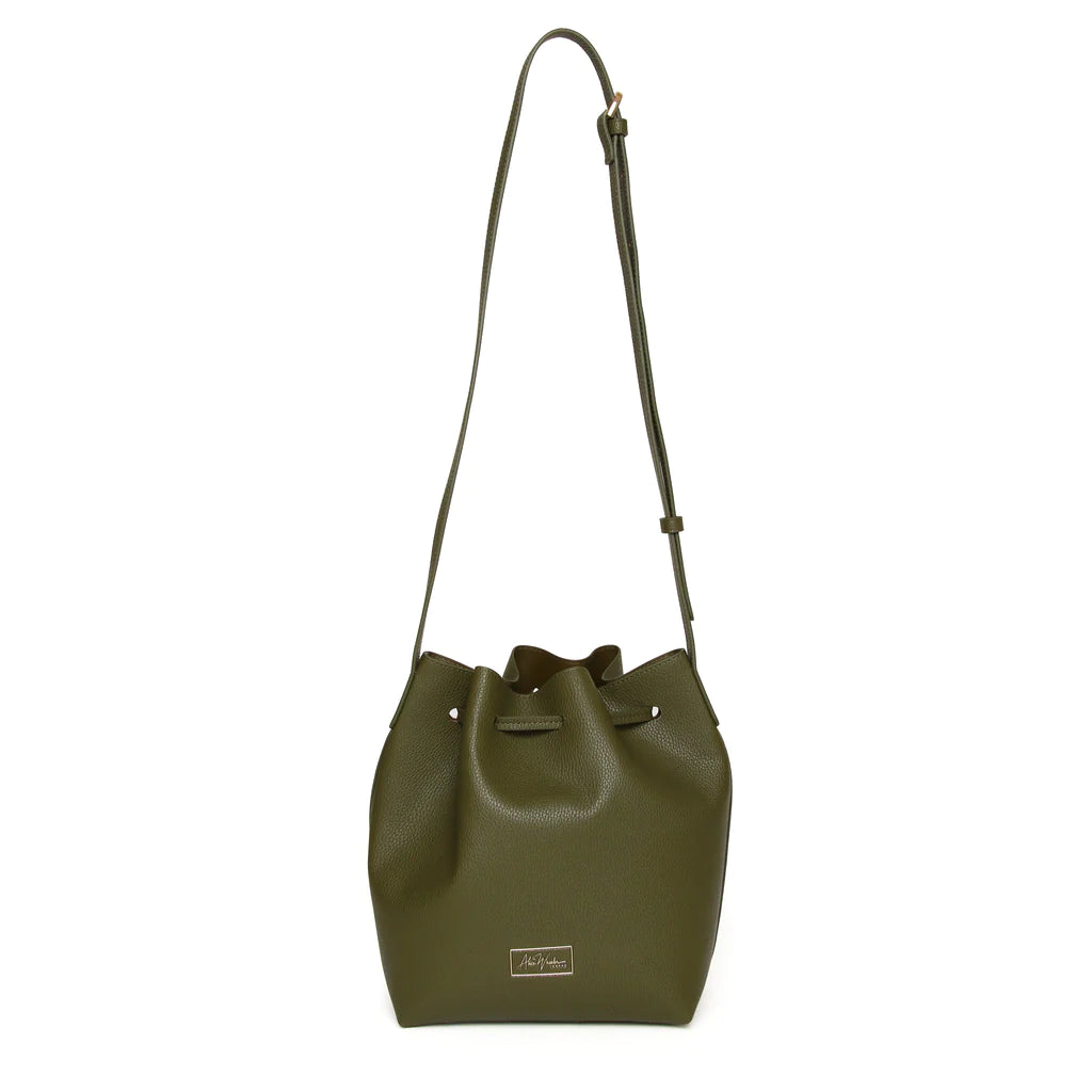 Bucket Crossbody Handbag Olive