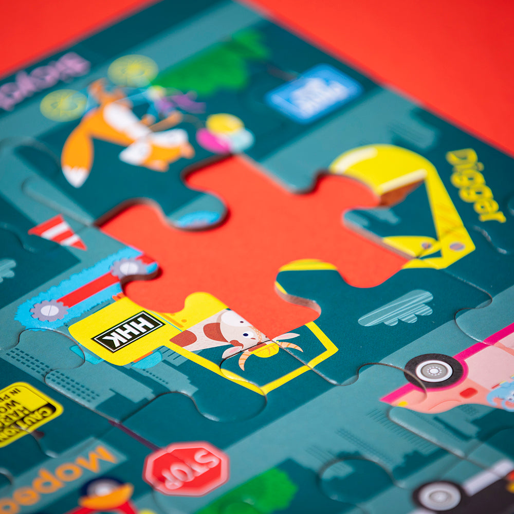 Around The Town Floor Puzzle