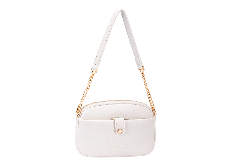 David Jones Shoulder Bag Coconut Cream