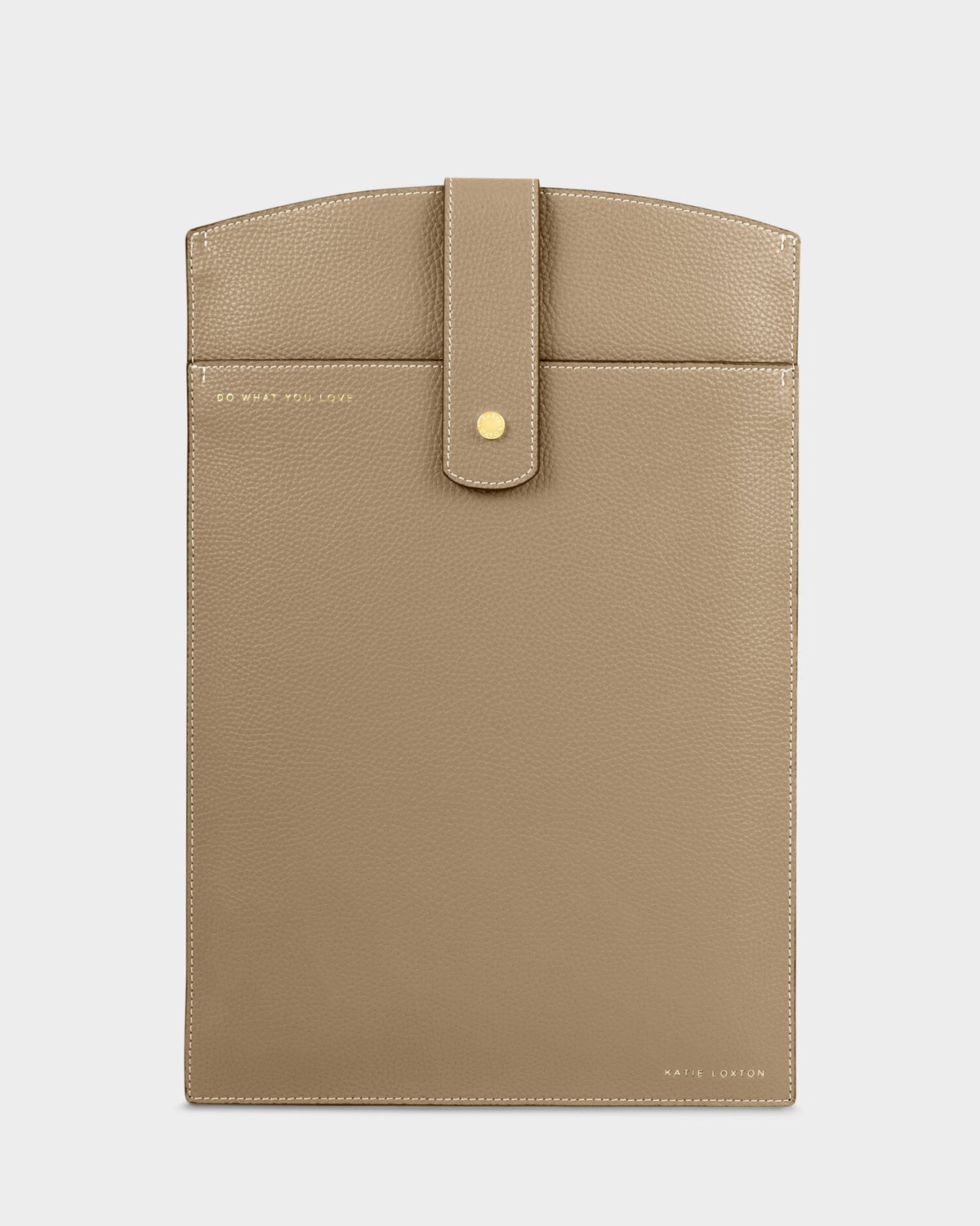 Katie Loxton Laptop Sleeve “Do What You Love” Taupe
