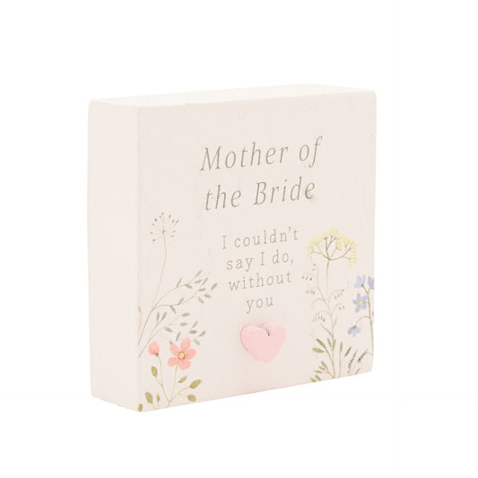 Mother of the Bride Mini Plaque