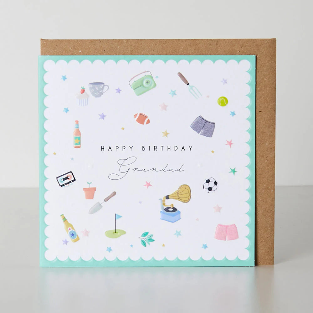 Happy Birthday Grandad Greeting Card