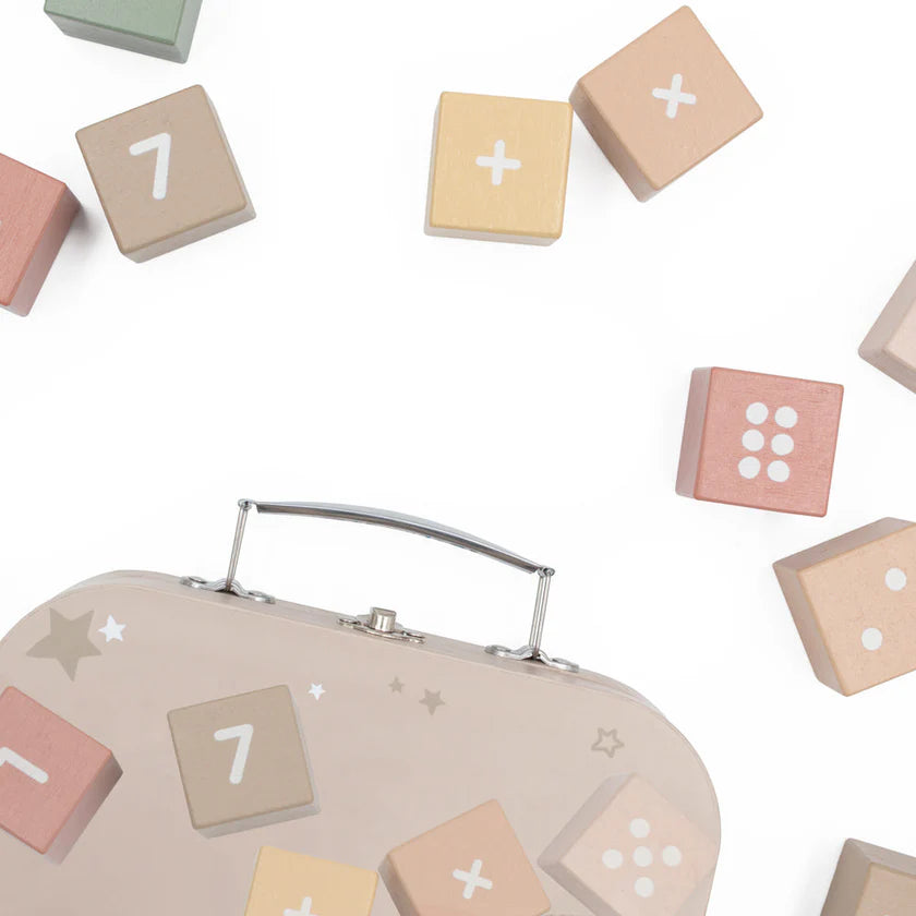Wooden Number Block Set
