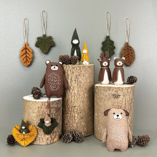 Hanging Woodland Animal Dog