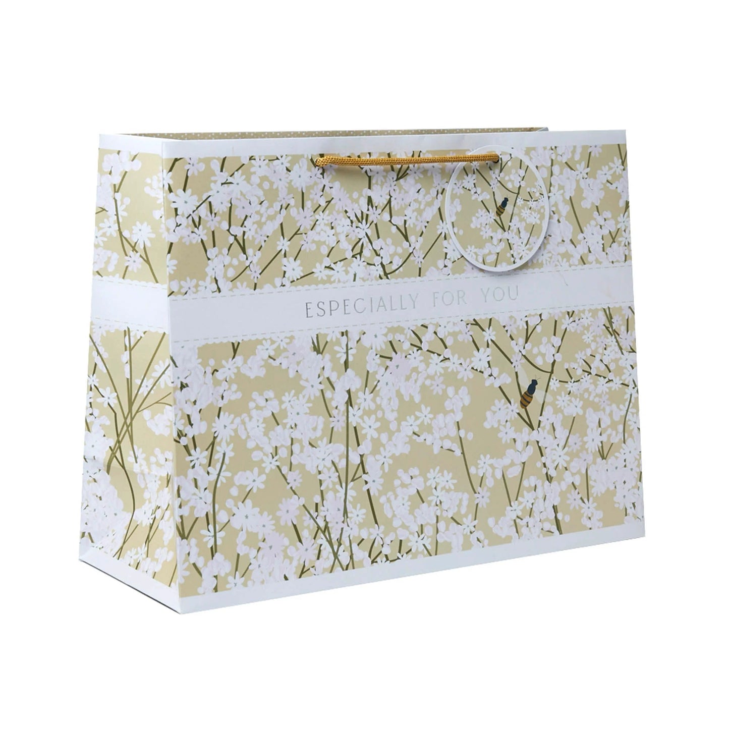 Gypsophila Natural Large Gift Bag