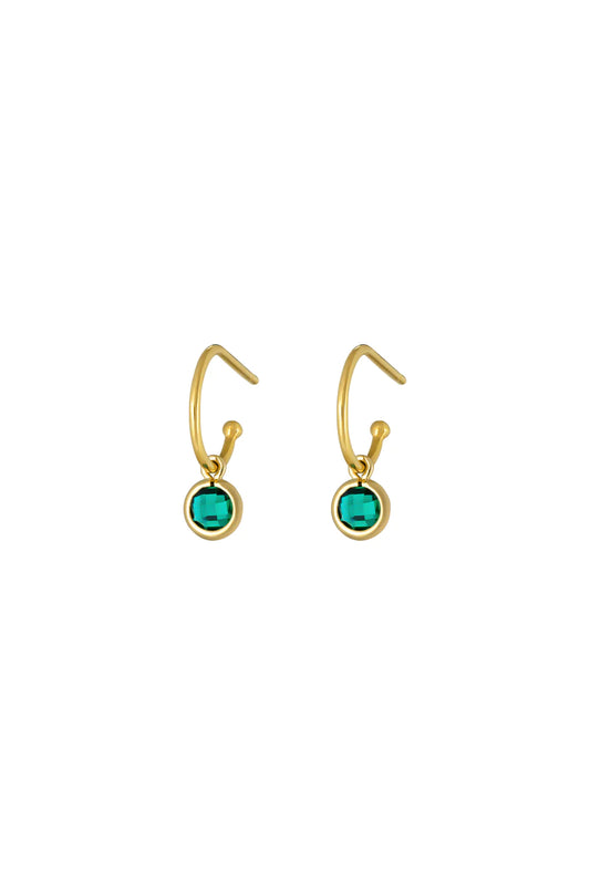 Emerald Spirit Earrings