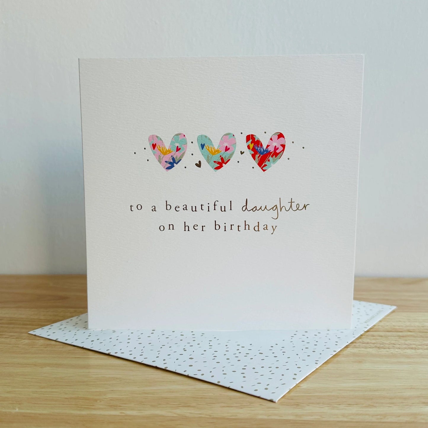 Beautiful Daughter Birthday Greetings Card