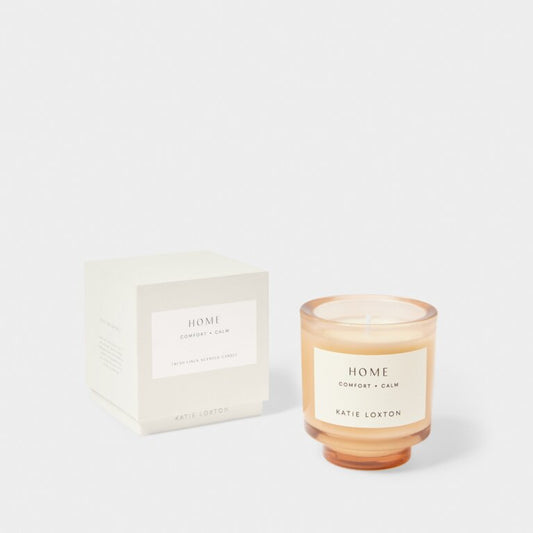 Katie Loxton Sentiment Candle Home Fresh Linen and White Lily