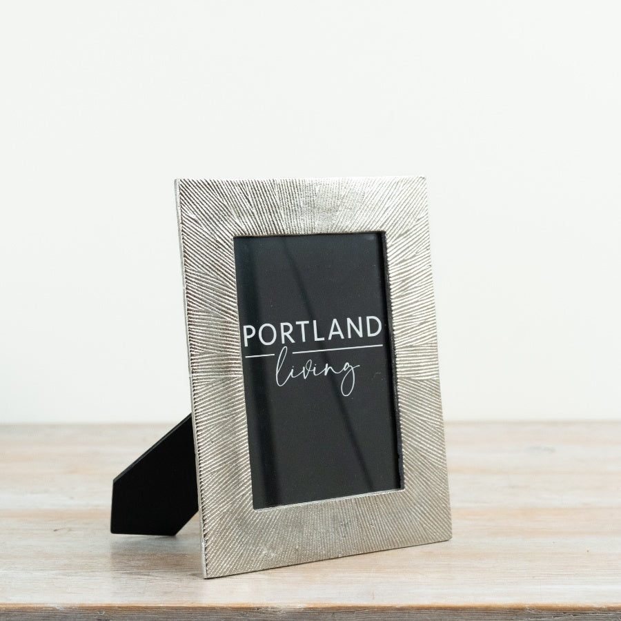 Silver Photo Frame 5”x7”
