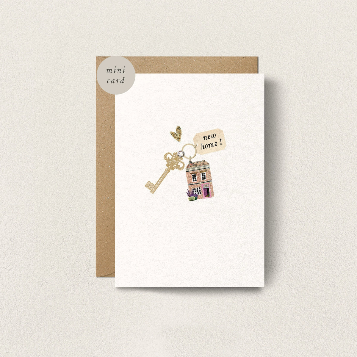 New Home Mini Greetings Card