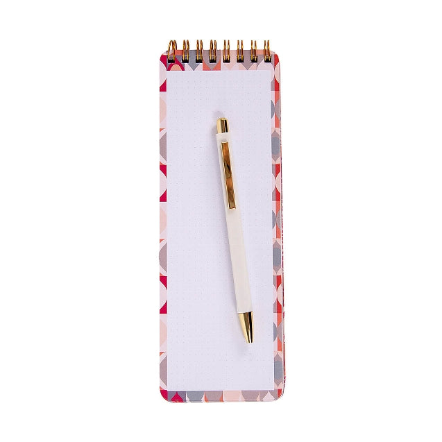 Pink Jungle Themed Notepad and Pen