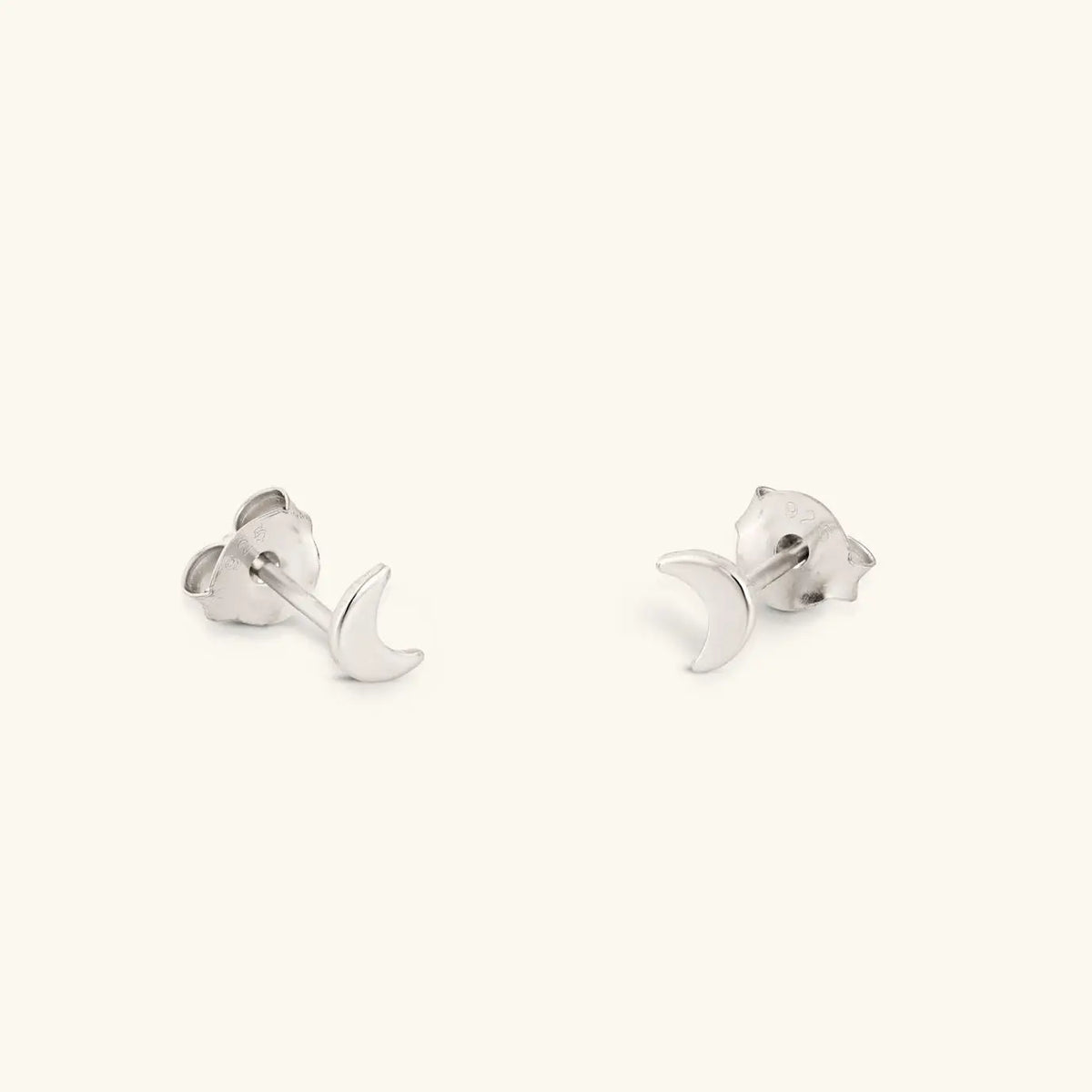Moon Stud Earrings