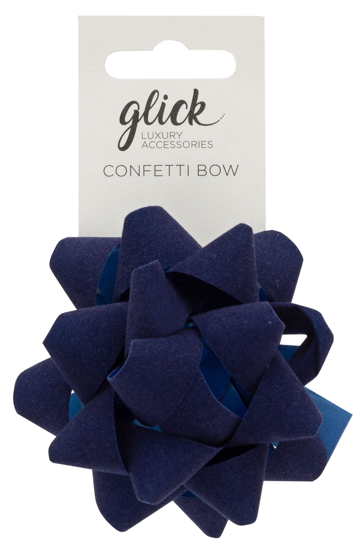 Navy Velvet Gift Bow