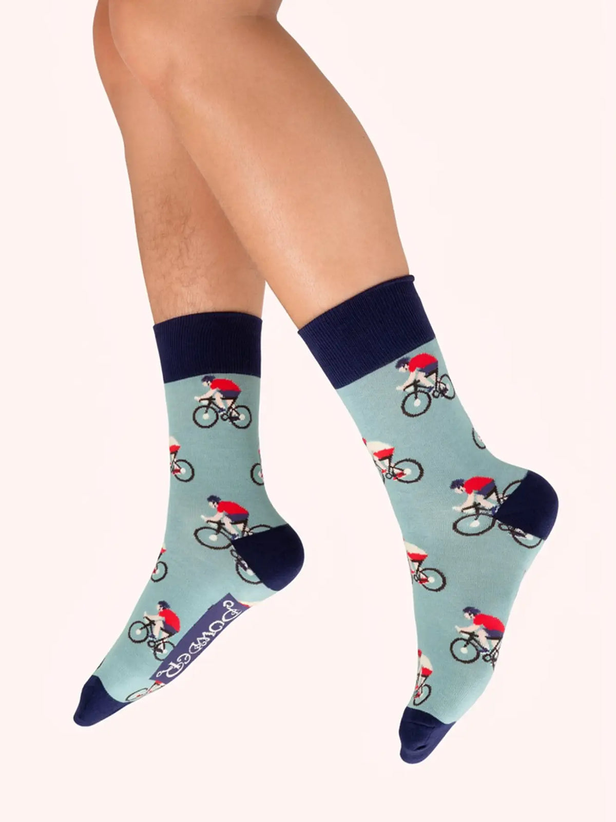 Men’s Racing Bikes Socks- Blue