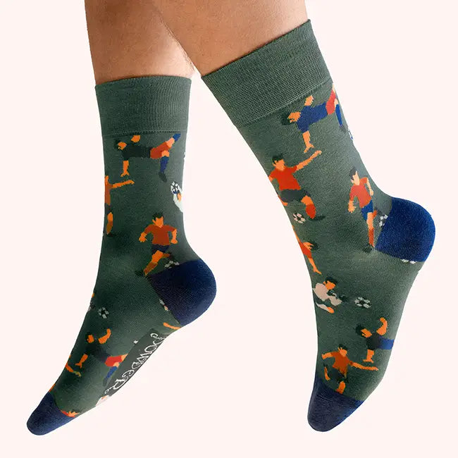 Men’s Footballers Socks- Green