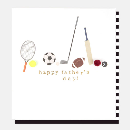 Happy Father’s Day Sports Greetings Card