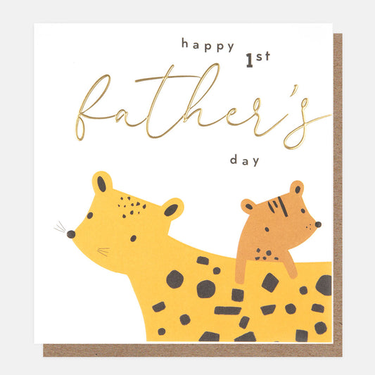 Happy 1st Father’s Day Greetings Card