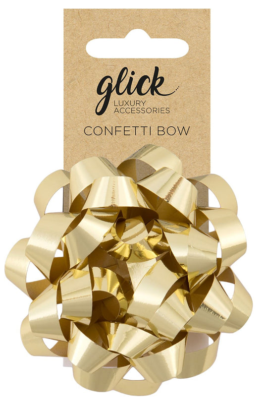 Metallic Gold Bow For Gifts