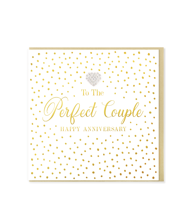 The Perfect Couple Anniversary Greetings Card