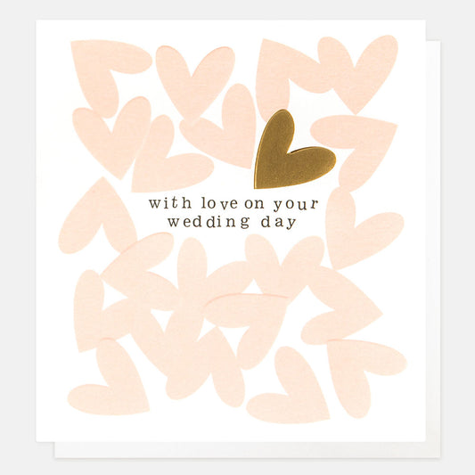 With Love on Your Wedding Day Card