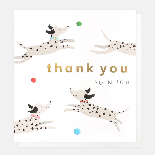 Thank You So Much Greetings Card