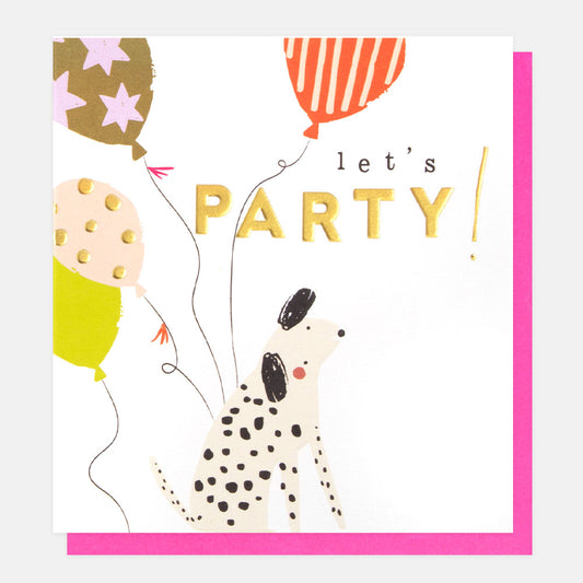 Let’s Party Greetings Card
