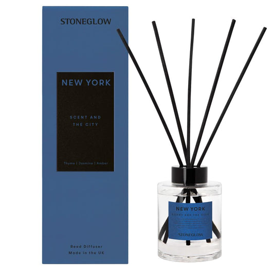New York Scent of The City Diffuser with Thyme, Jasmine & Amber