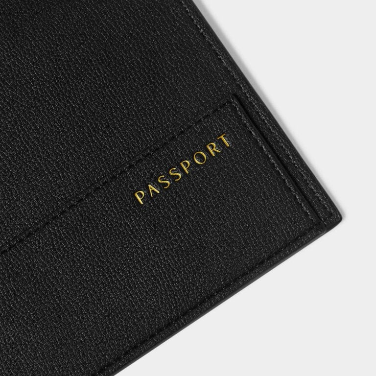 Katie Loxton Sentiment Travel Wallet ‘Explore, Dream, Discover’ in Black