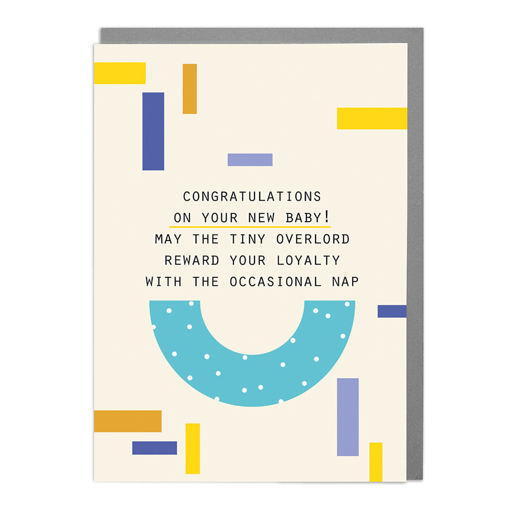 Baby Boy Humour Greetings Card