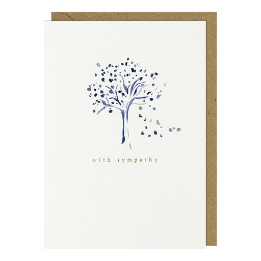 With Sympathy Greetings Card